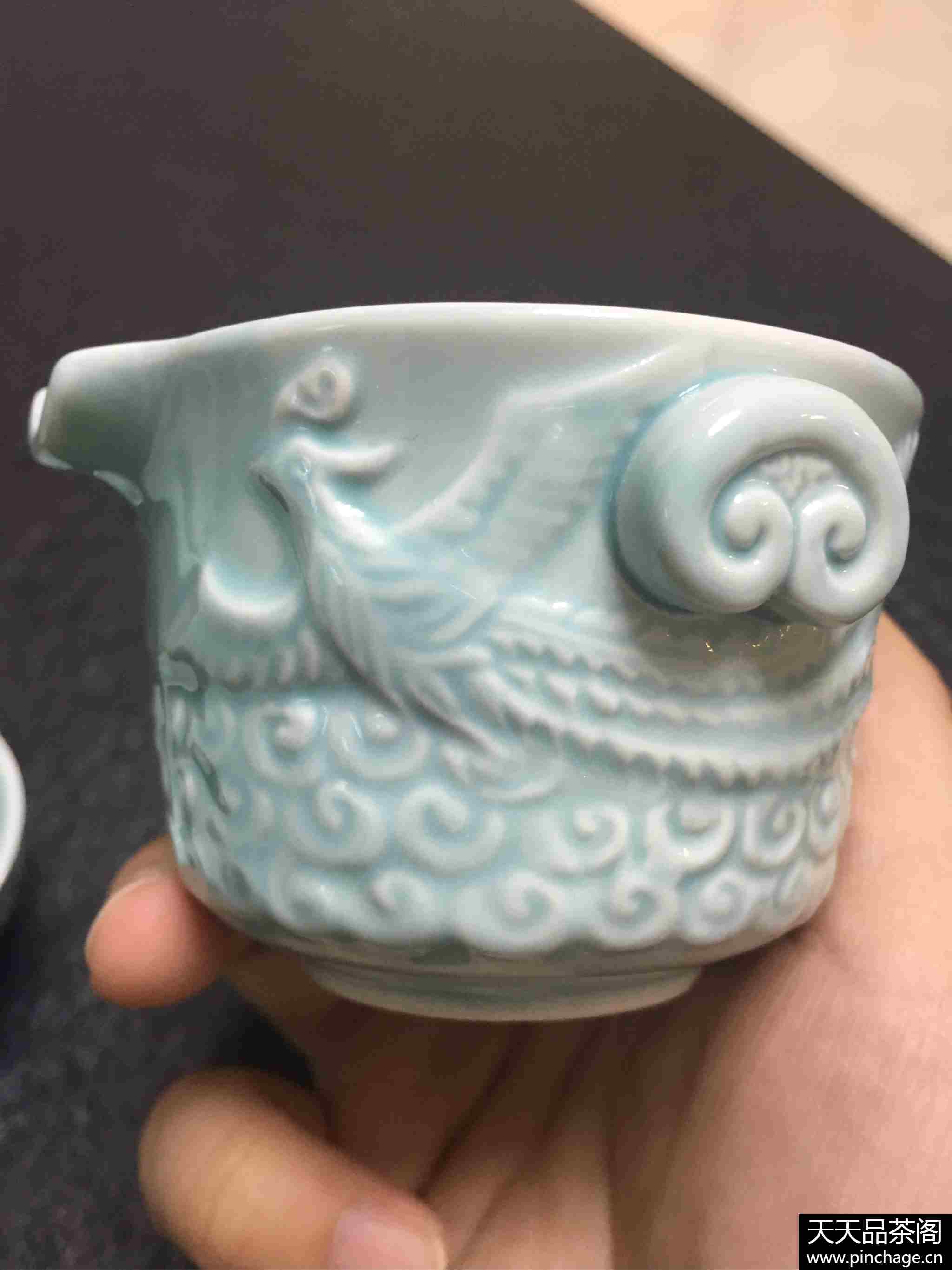 龙凤呈祥陶瓷茶具套装