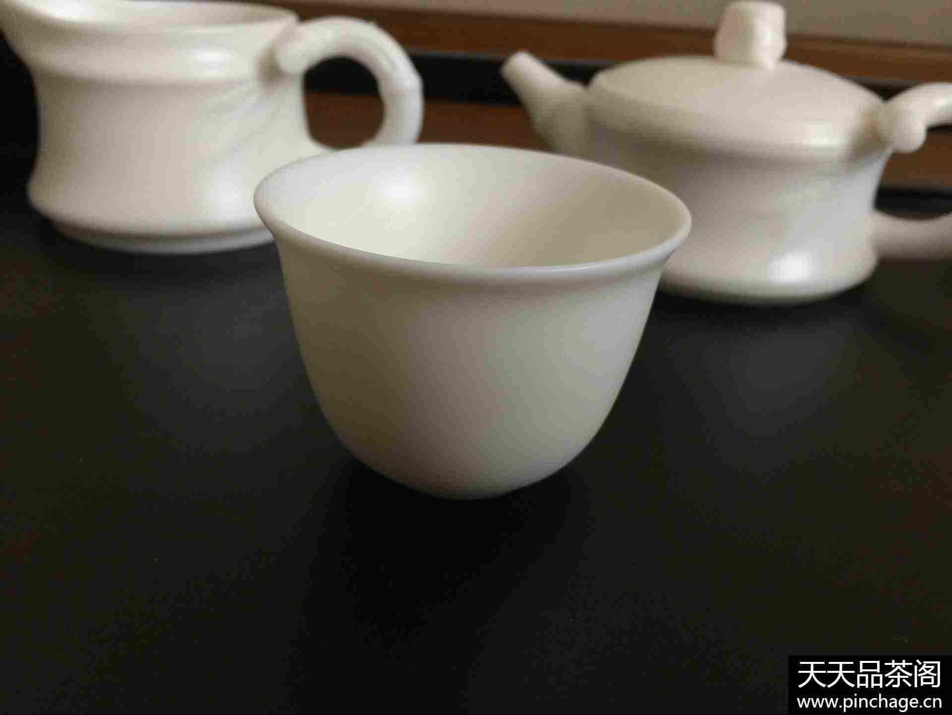 白瓷茶具套装家用简约现代中式