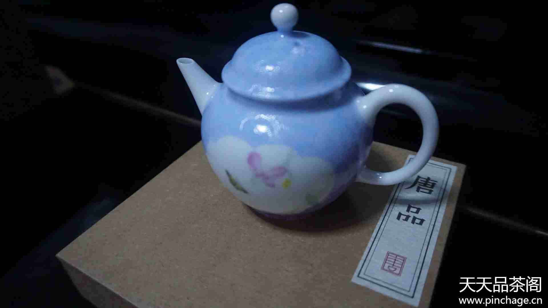 景德镇茶具手工绘粉彩扒花泡茶壶