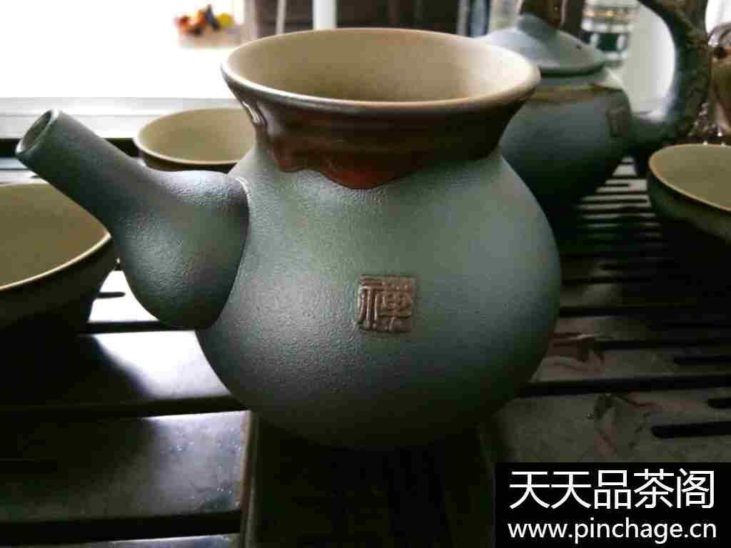 铁陶釉茶具套装