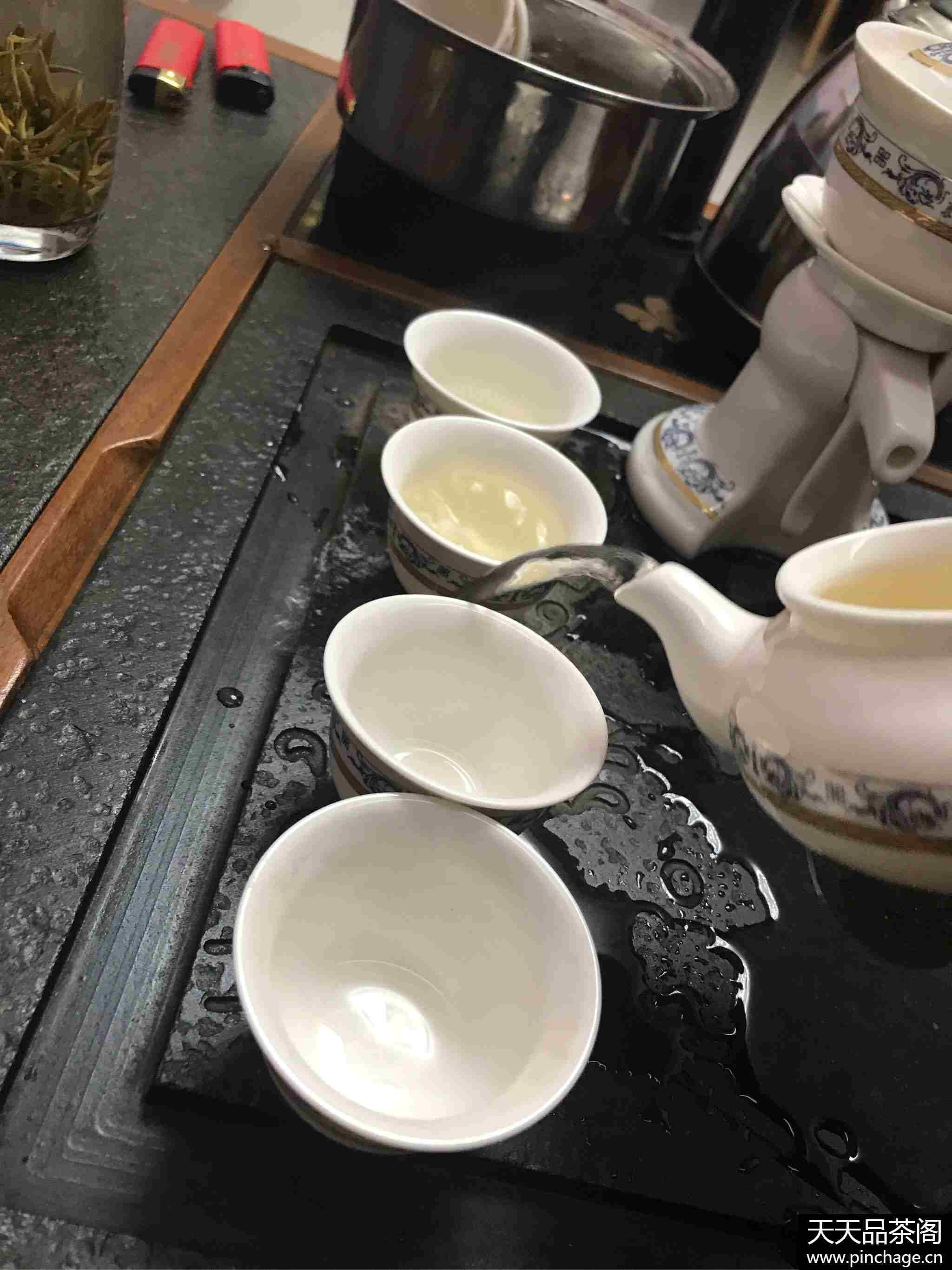 陶瓷自动茶具套装