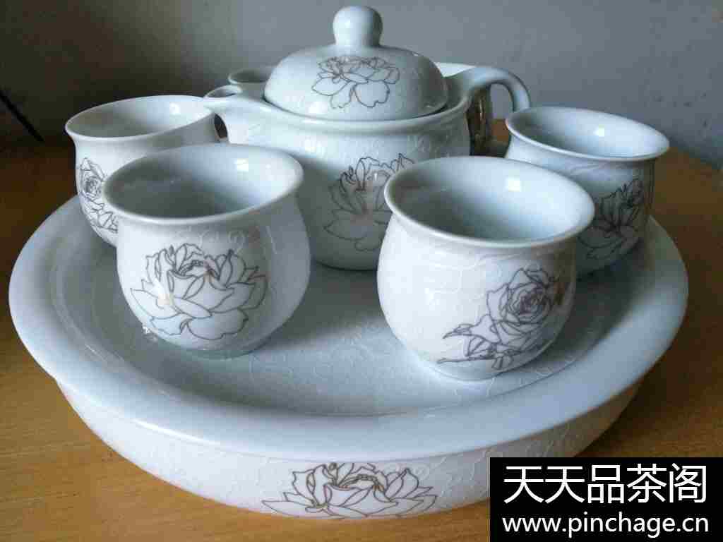 景德镇茶具套装组合带茶盘