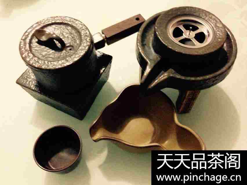 自动茶具 陶瓷石磨创意泡茶器