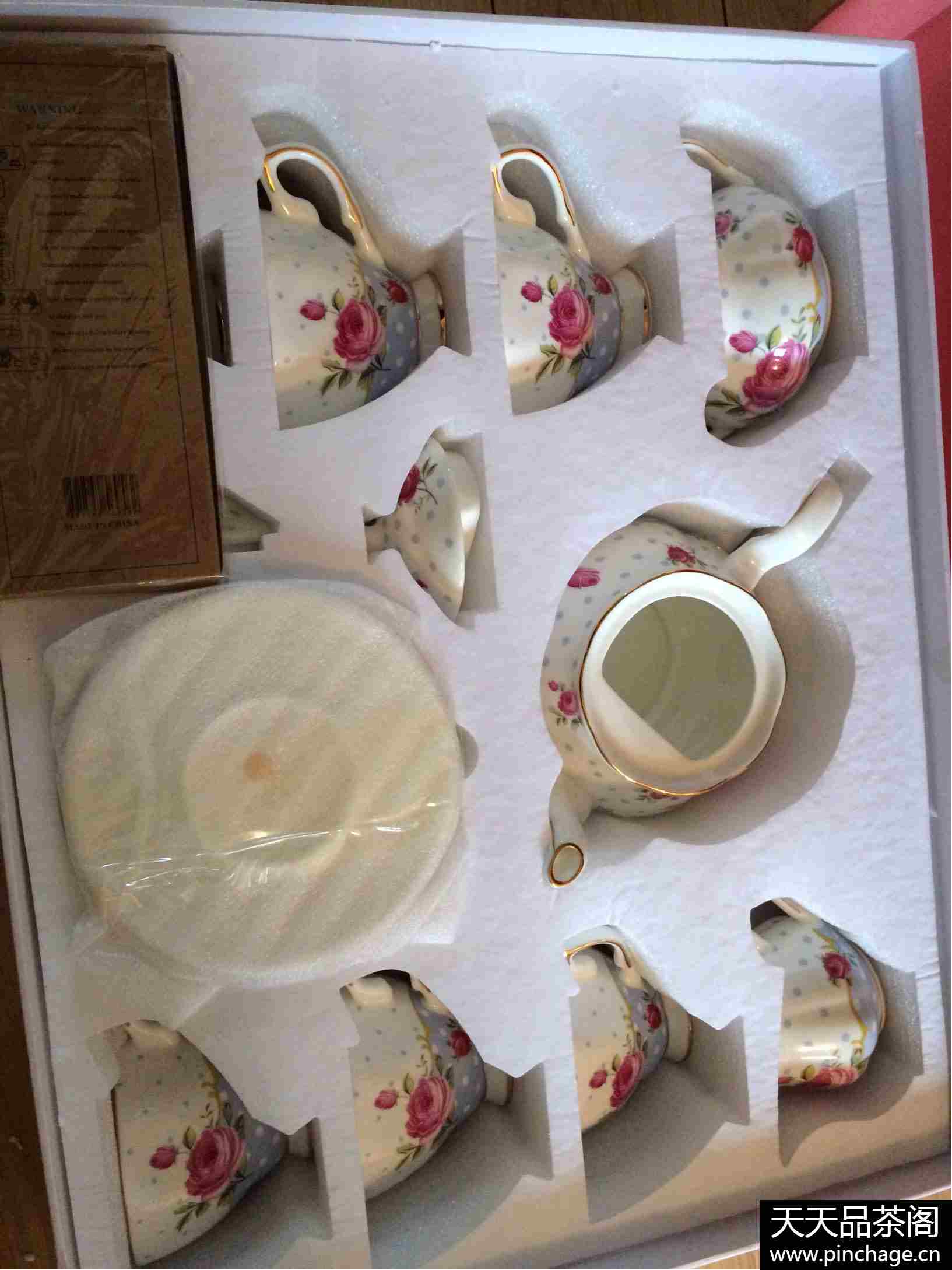 蔷薇记忆茶具套装